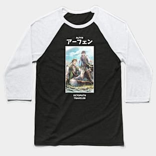 Alfyn Octopath Traveler Baseball T-Shirt